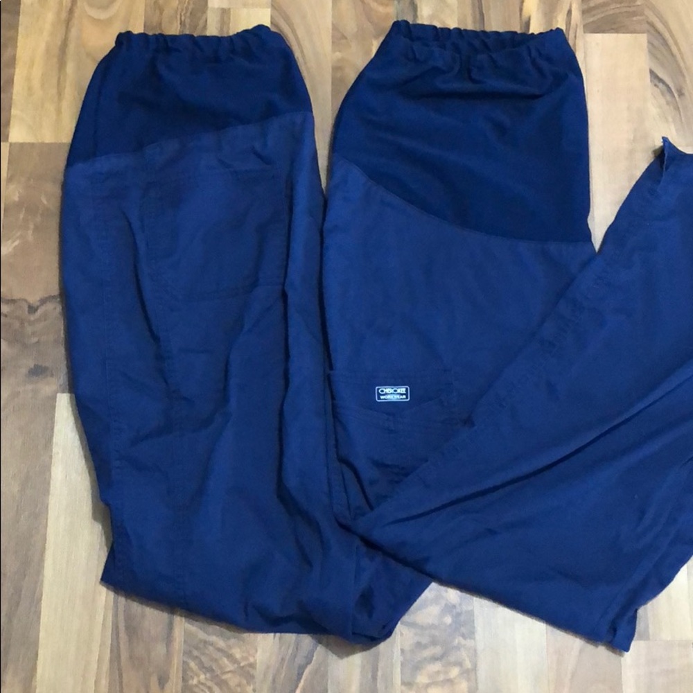 Cherokee Maternity Scrub Bottoms